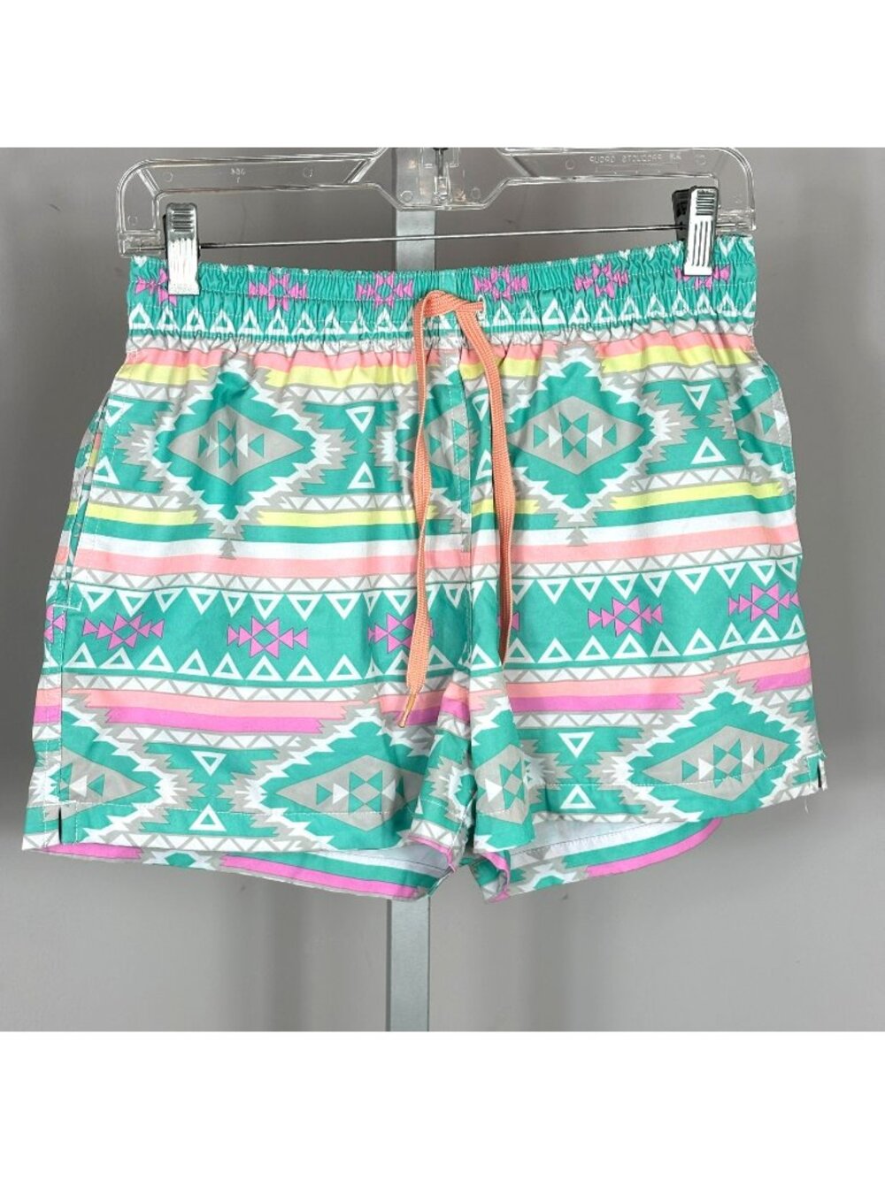 CHUBBIES En Fuego Aztec Swim Trunks 4" Shorts Mesh Liner